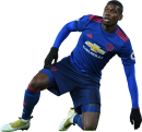 Paul Pogba football render