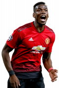 Paul Pogba football render