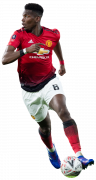 Paul Pogba football render