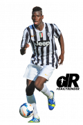 Paul Pogba football render