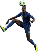 Paul Pogba football render