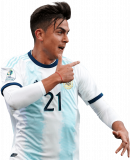 Paulo Dybala football render