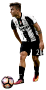 Paulo Dybala football render