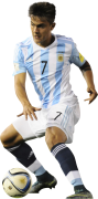 Paulo Dybala football render