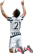 Paulo Dybala football render