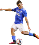 Paulo Dybala football render