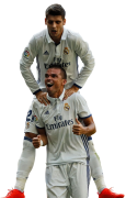 Pepe & Alvaro Morata football render