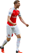 Per Mertesacker football render