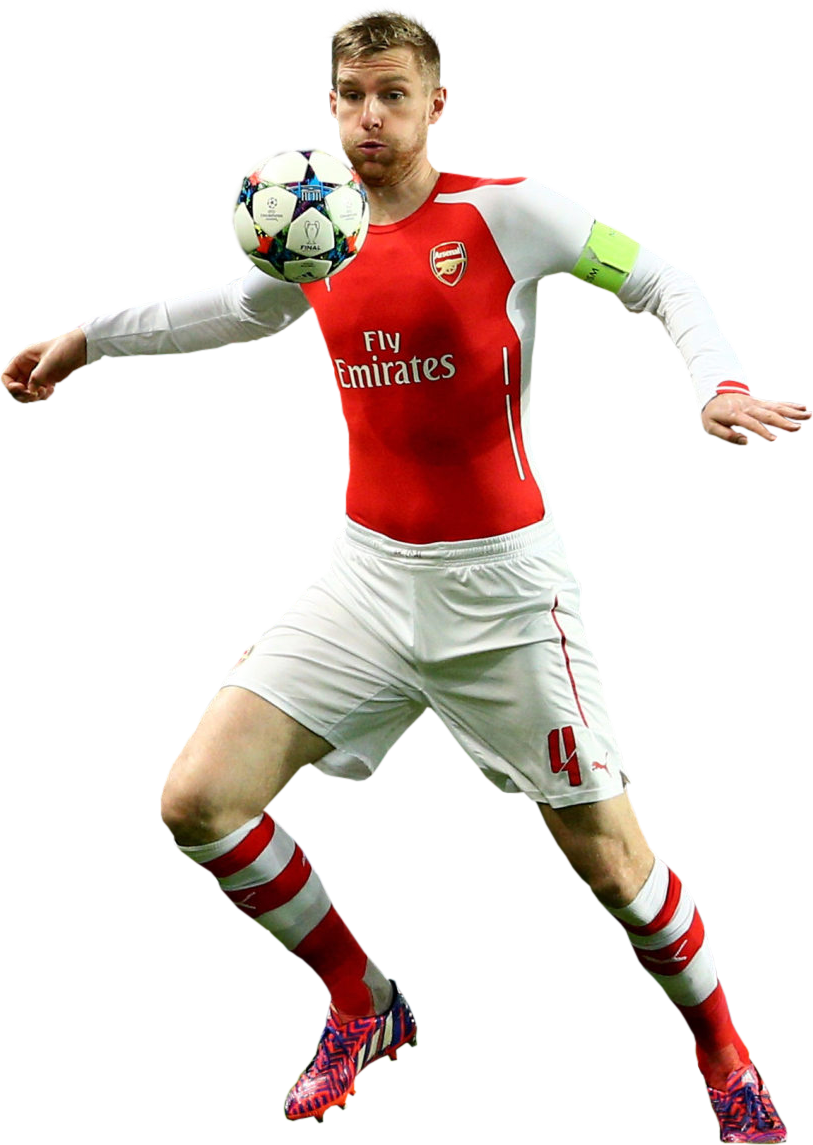 Per Mertesacker football render - FootyRenders