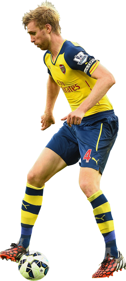 Per Mertesacker football render - FootyRenders