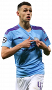 Phil Foden football render