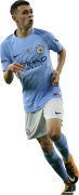 Phil Foden football render