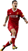 Philippe Coutinho football render