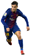 Philippe Coutinho football render