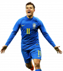 Philippe Coutinho football render