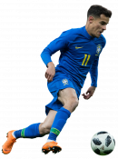 Philippe Coutinho football render