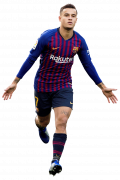 Philippe Coutinho football render