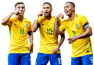 Philippe Coutinho, Neymar & Gabriel Jesus