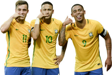 Philippe Coutinho, Neymar & Gabriel Jesus