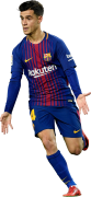 Philippe Coutinho football render