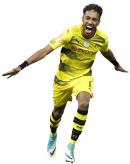 Pierre-Emerick Aubameyang football render