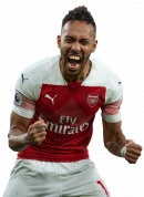 Pierre-Emerick Aubameyang football render