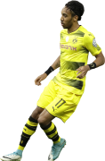 Pierre-Emerick Aubameyang football render