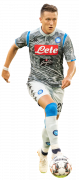 Piotr Zielinski football render