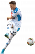 Piotr Zielinski football render