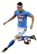 Piotr Zielinski football render