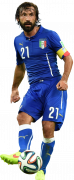 Andrea Pirlo football render