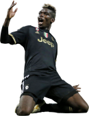 Paul Pogba football render