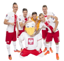 Milik, Lewandowski, Szczesny, Grosicki, Piszczek football render