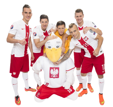Milik, Lewandowski, Szczesny, Grosicki, Piszczek
