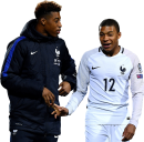 Presnel Kimpembe & Kylian Mbappé football render