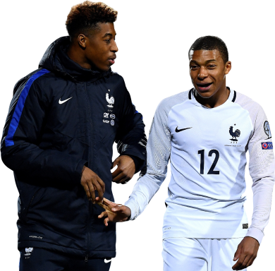 Presnel Kimpembe & Kylian Mbappé