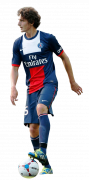 Adrien Rabiot football render