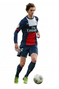 Adrien Rabiot football render