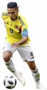 Radamel Falcao football render