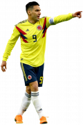 Radamel Falcao football render