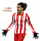 Radamel Falcao football render