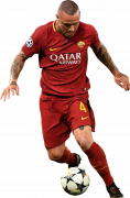 Radja Nainggolan football render