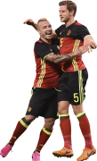 Radja Nainggolan & Jan Vertonghen football render