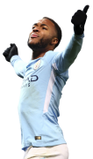 Raheem Sterling football render