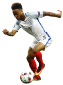 Raheem Sterling football render