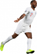 Raheem Sterling football render