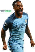 Raheem Sterling football render