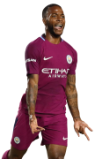 Raheem Sterling football render