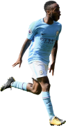 Raheem Sterling football render