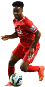 Raheem Sterling football render